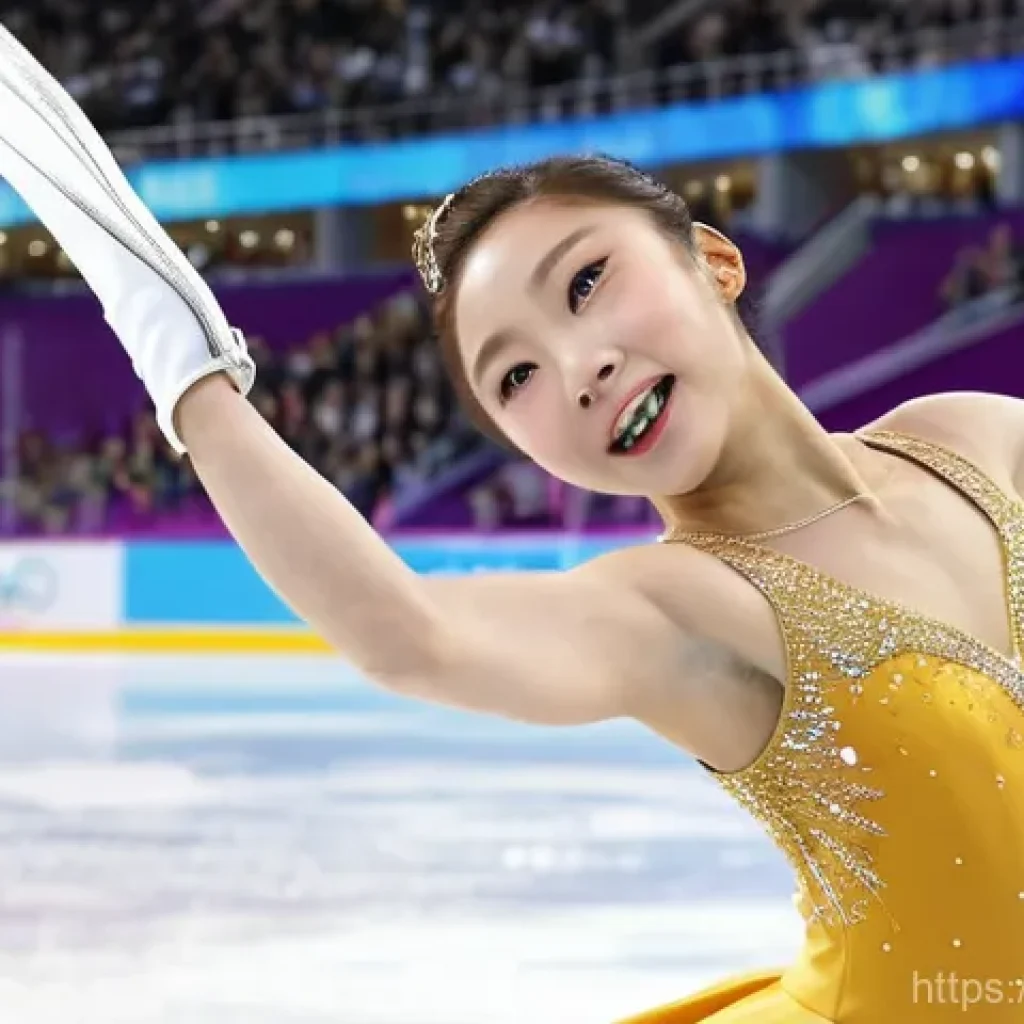 김연아의 피겨 스케이팅 명장면 - **Prompt 1: The Golden Performance in Vancouver**
    An ultra-realistic, dynamic full-body shot of ...